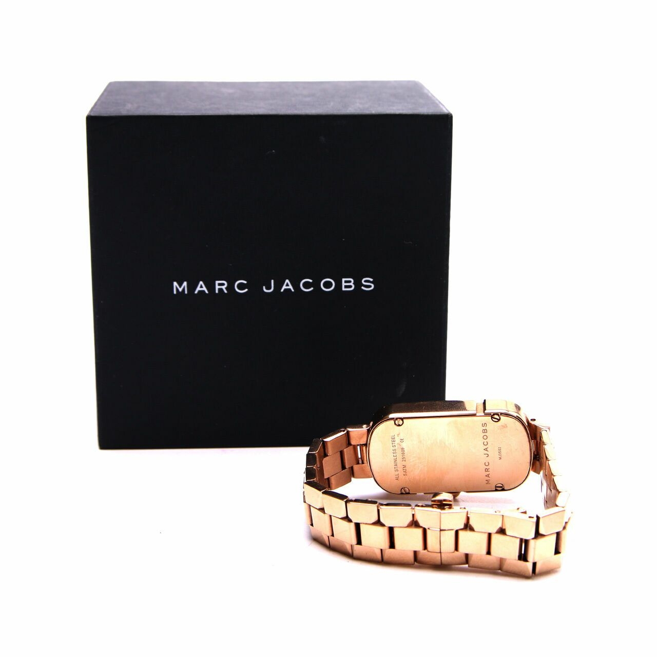 Marc Jacobs Rose Gold The Gold-Tone Two-Hand Wristwatch