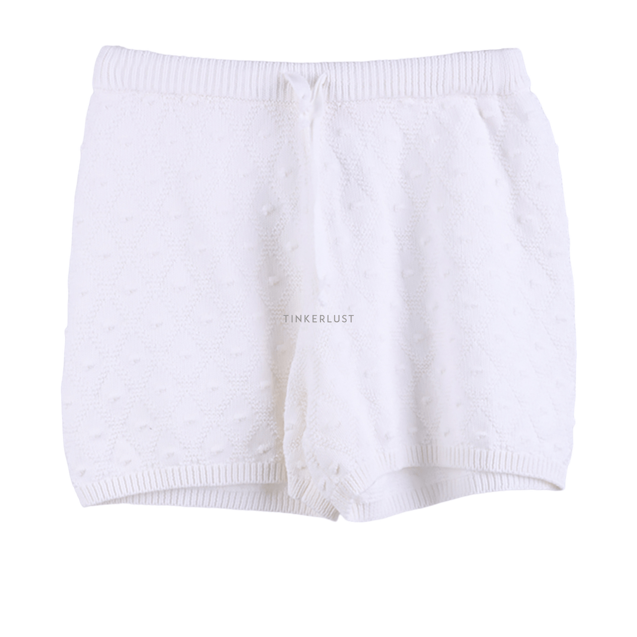 Private Collection Broken White Knit Short Pants