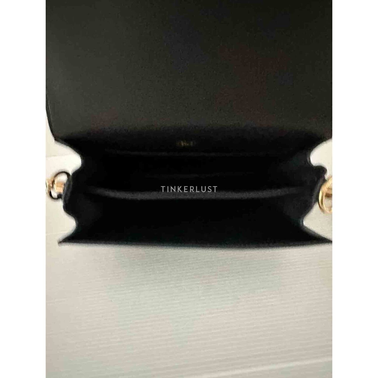 Hermes Mini Eoulis Black Evercolor #U GHW Sling Bag