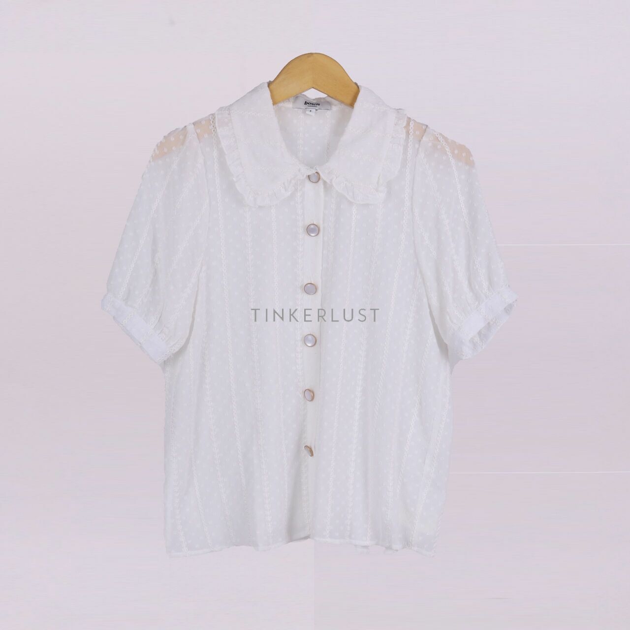 bown Off White Blouse