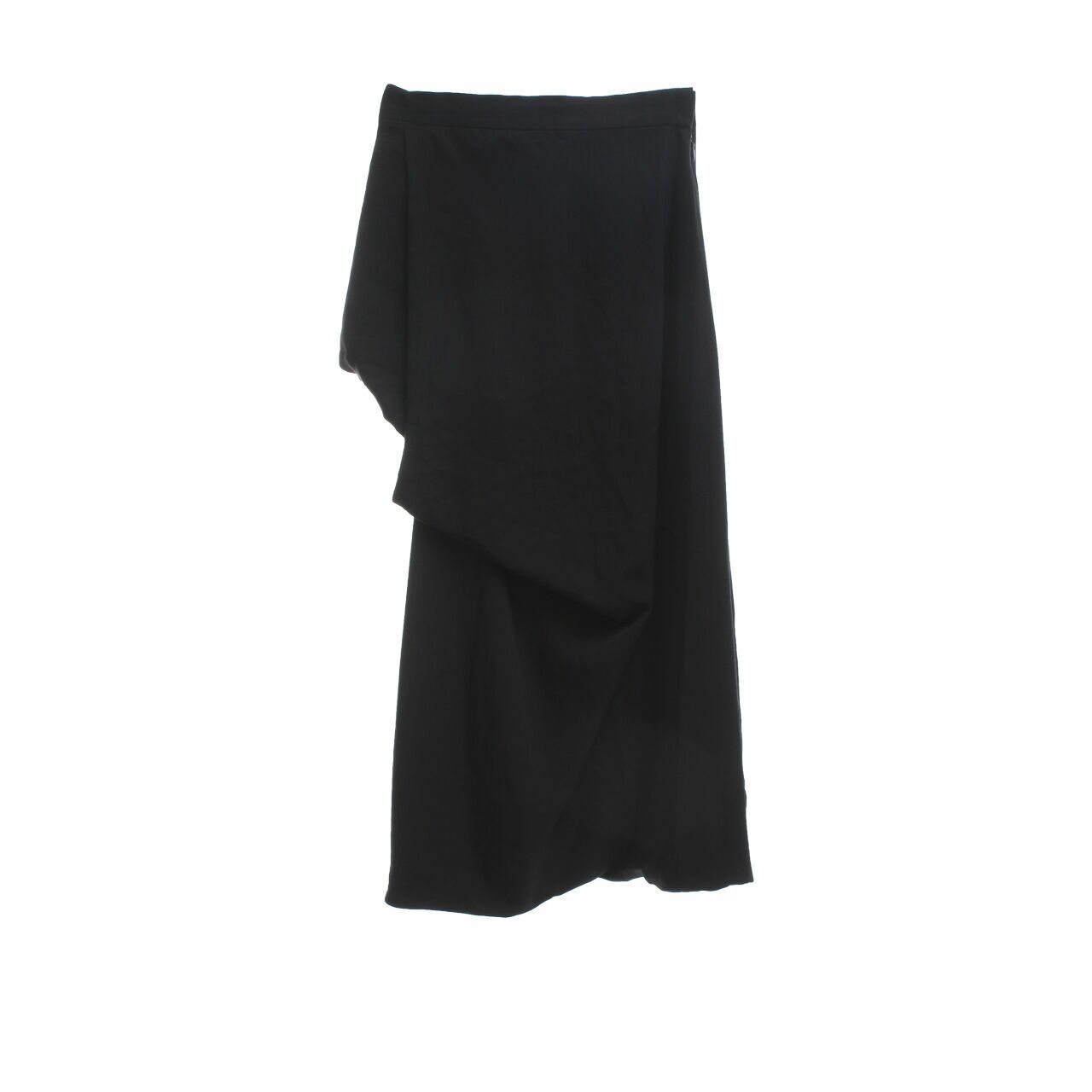 SAUL Black Midi Skirt Pants (Aladdin-Style Pants)