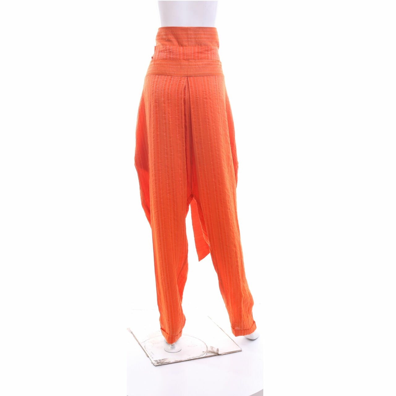Lulu Lutfi Labibi Orange  Long Pants 
