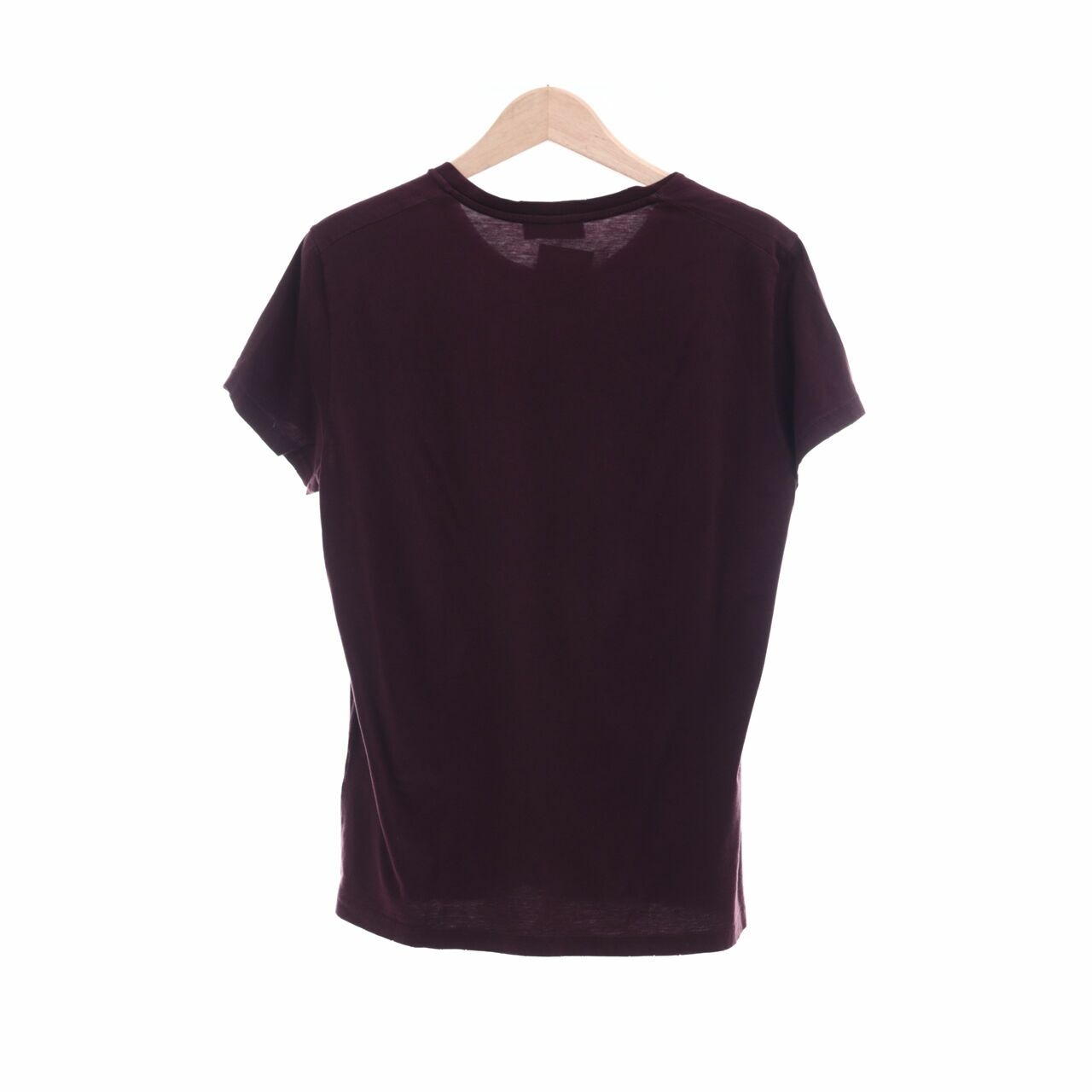 Alexander McQueen Burgundy T-Shirt