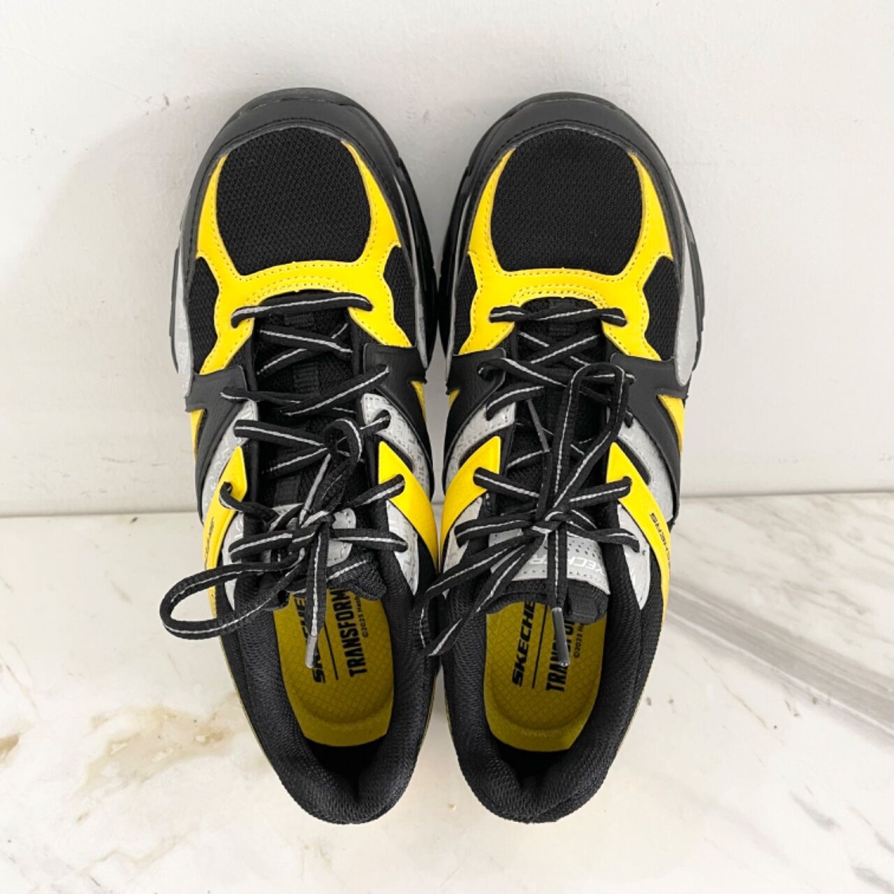 Skechers Black & Yellow Sneakers