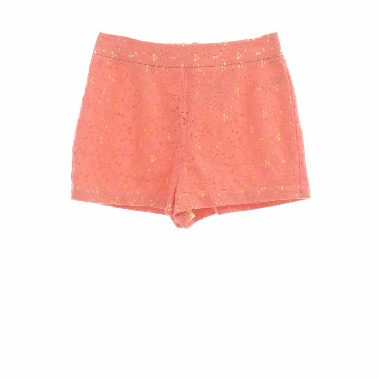 Forever 21 Pink Coral Lace Short Pants