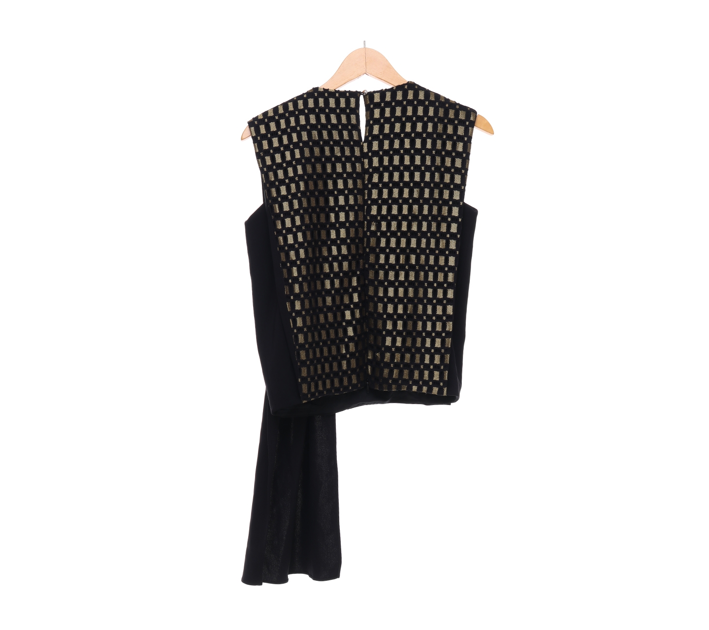 Bloom Black and Gold Sleeveless