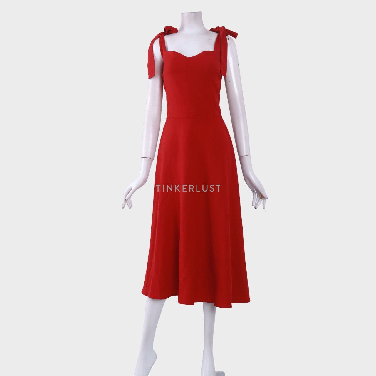 Amygo Red Midi Dress