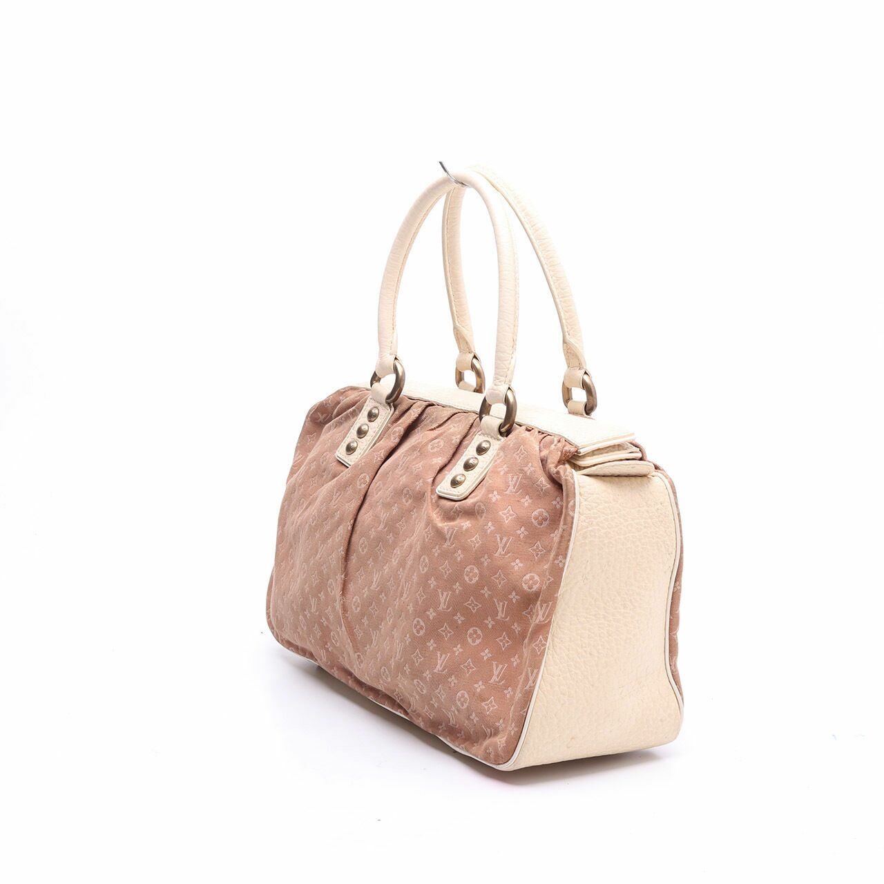 Louis Vuitton Monogram Mini Lin Brown Hand Bag