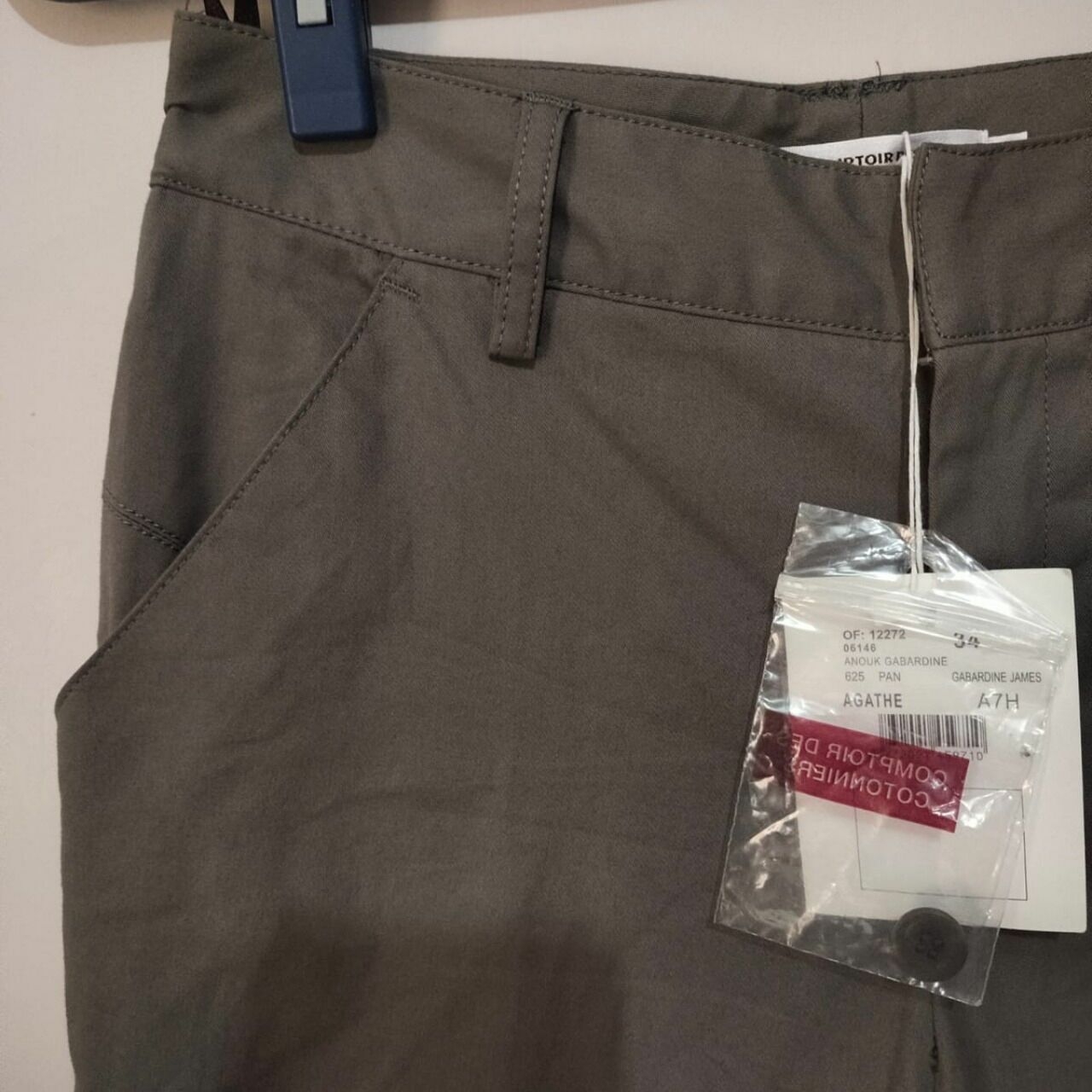 Comptoir Des Cotonniers Grey Long Pants