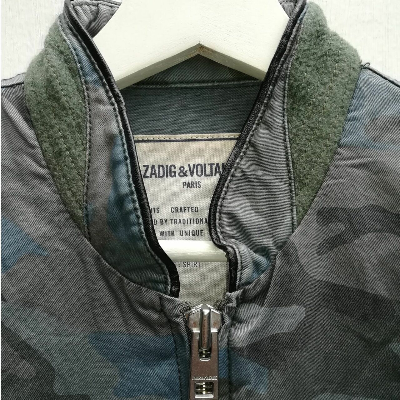Zadig Voltaire Camou Military Jaket 