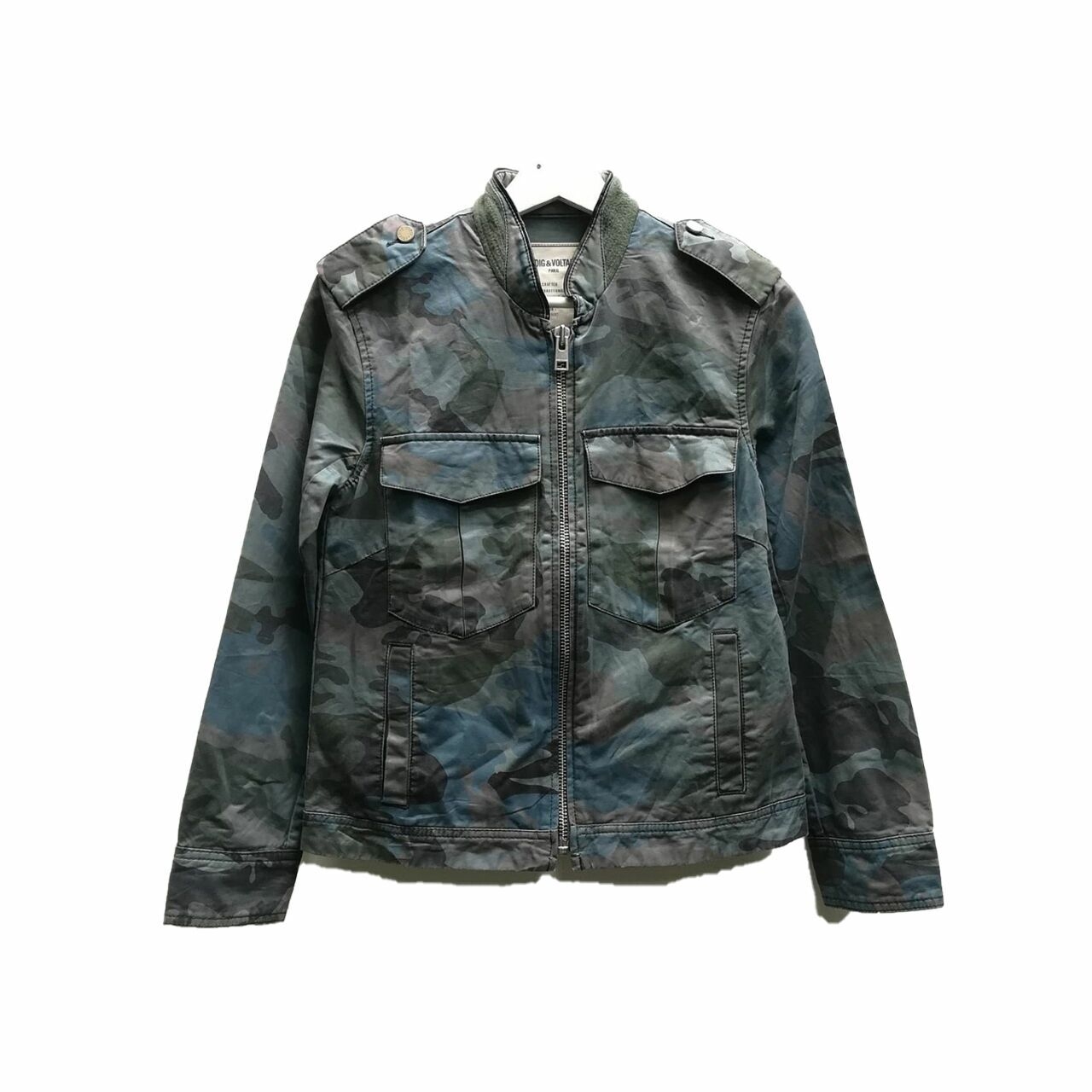 Zadig Voltaire Camou Military Jaket 