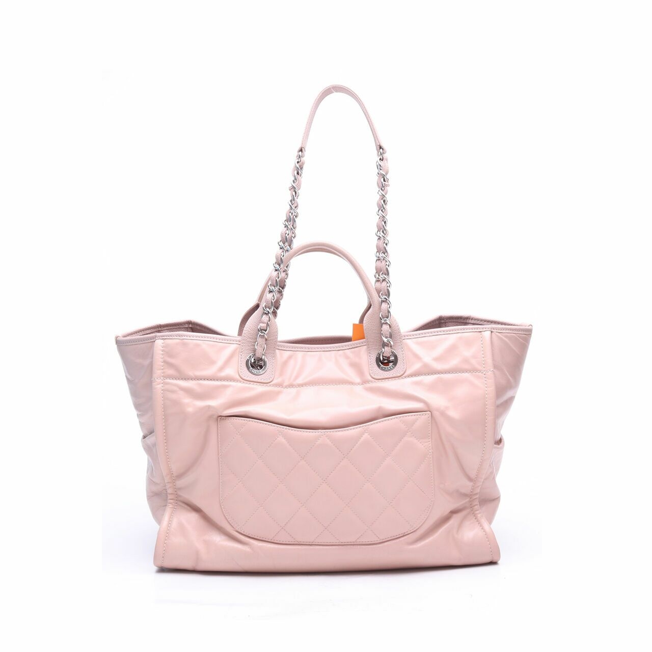 Chanel Deauville Pink Large Tote Bag 