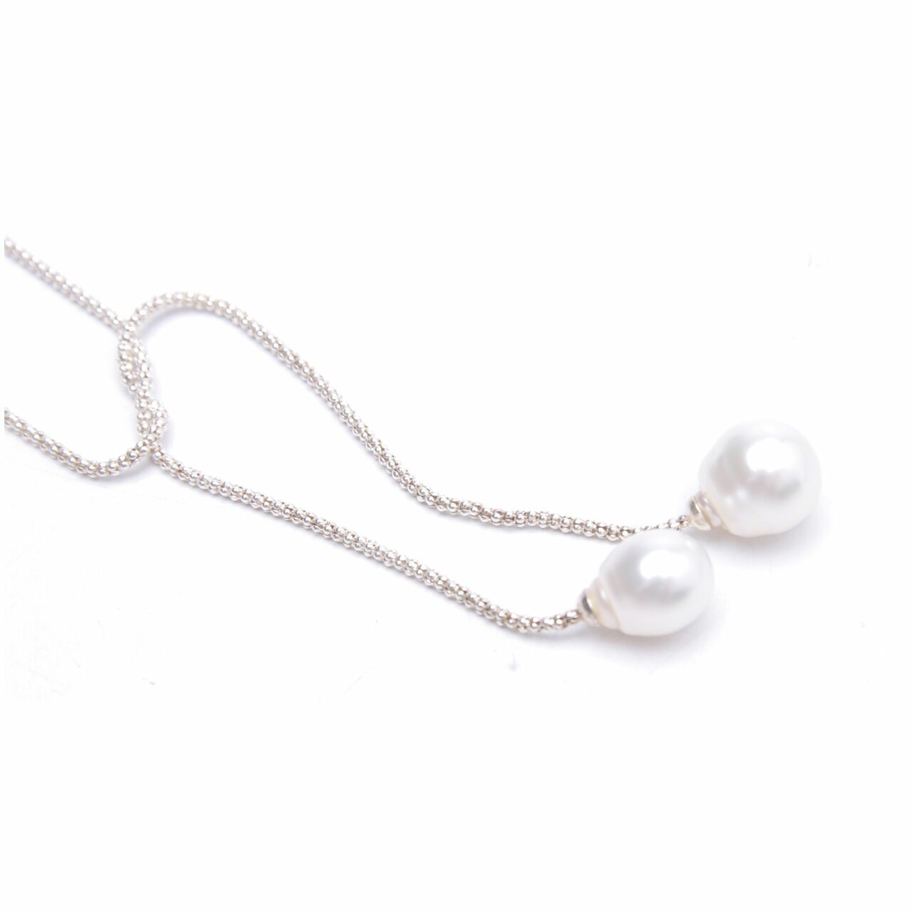 ATLAS Pearls Silver Necklace Jewelry