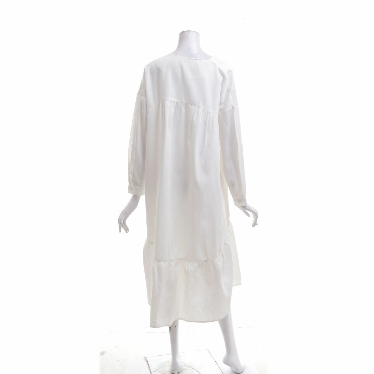Duma Off White Midi Dress