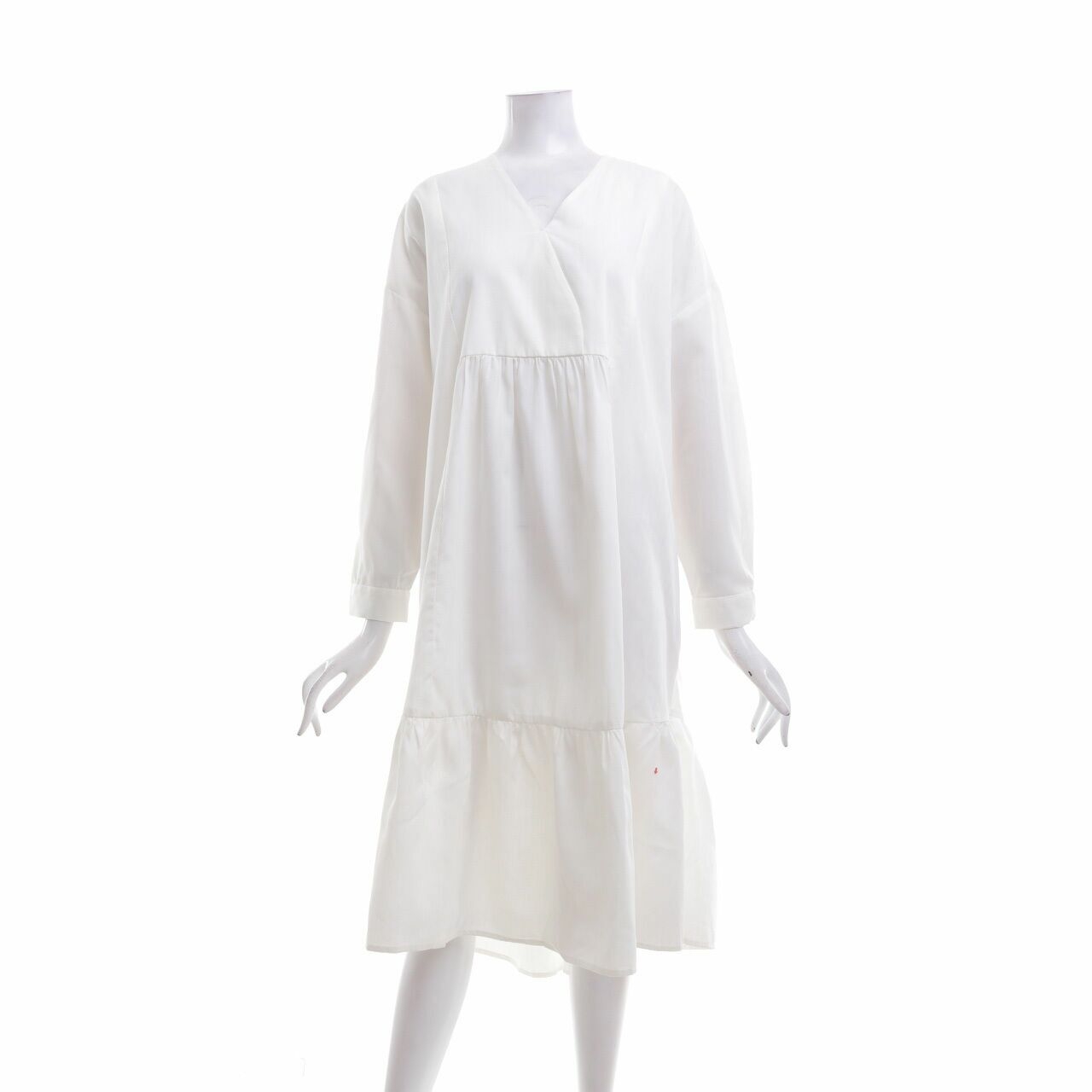 Duma Off White Midi Dress