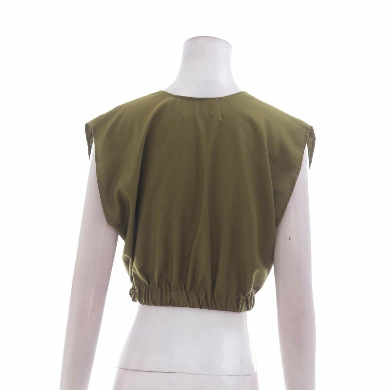 Private Collection Green Crop Blouse