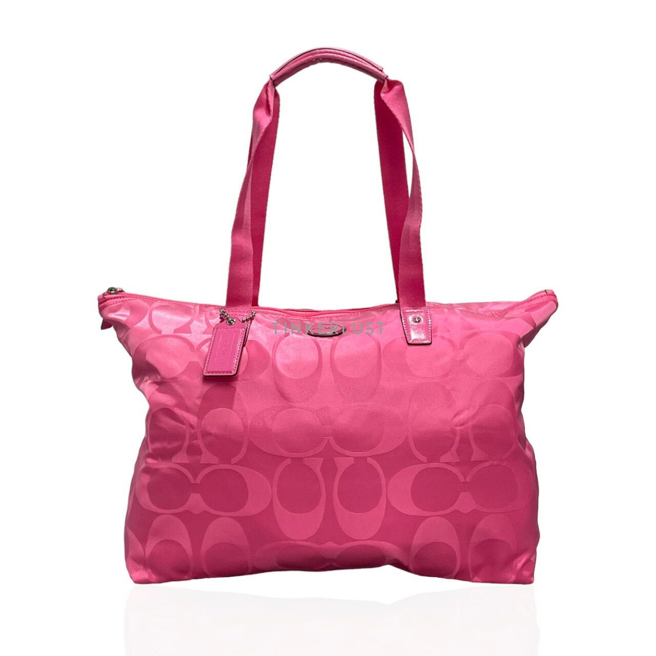 Coach Weekender Pink Pouch & Tote Bag