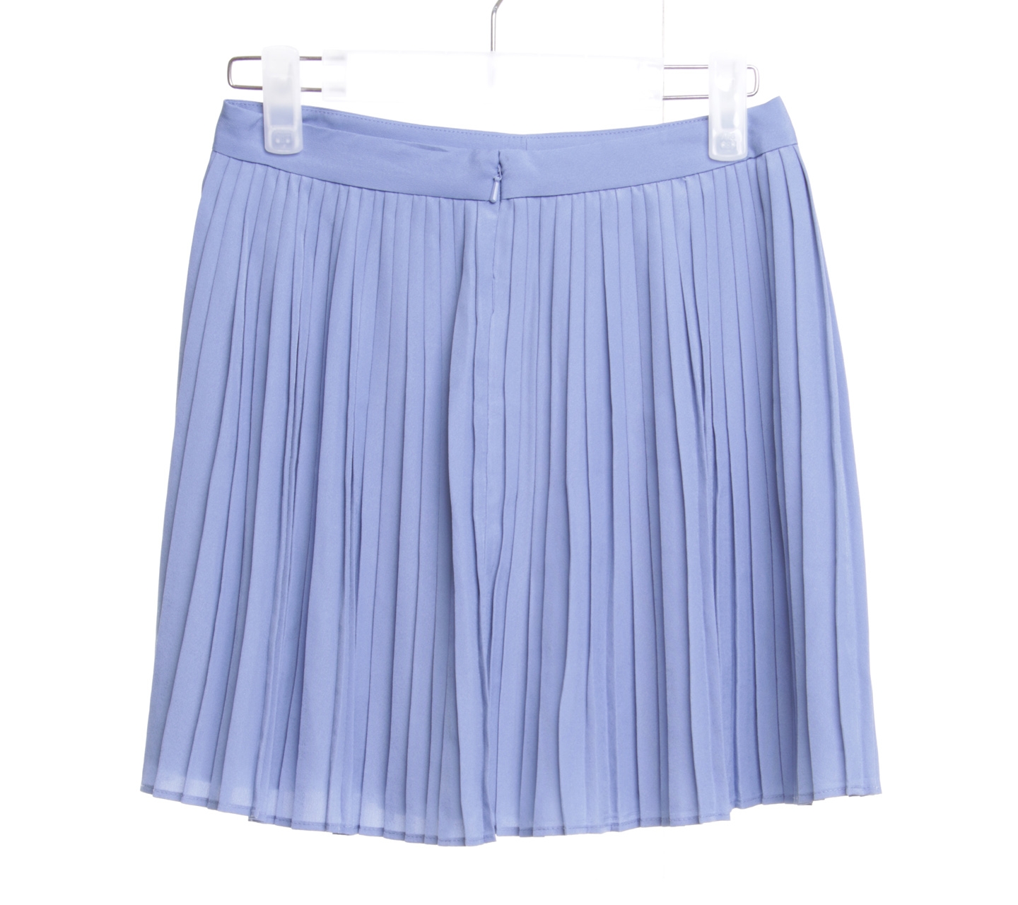 Jack Wills Blue Pleated Mini Skirt