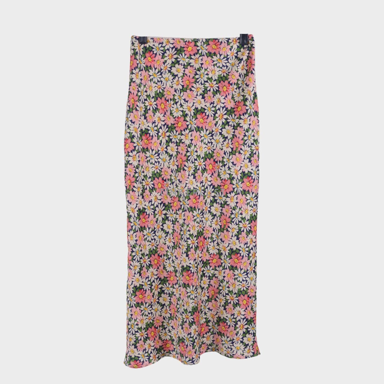 Topshop Multicolour Floral Slit Maxi Skirt