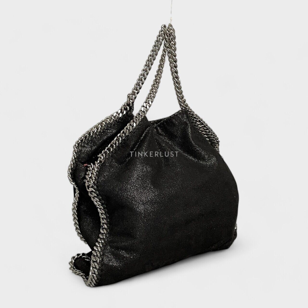 Stella McCartney Black Falabella Mini Tote Bag