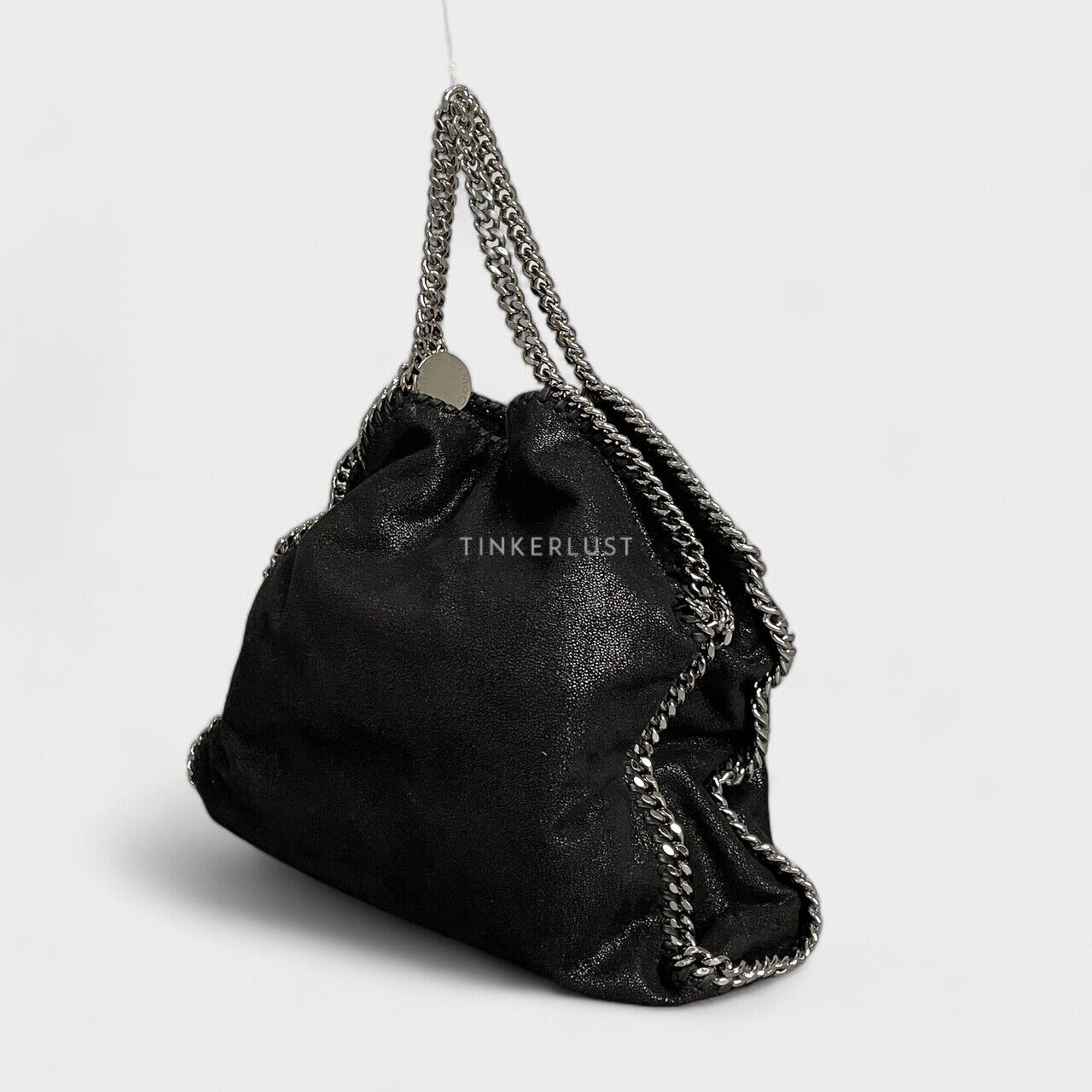 Stella McCartney Black Falabella Mini Tote Bag