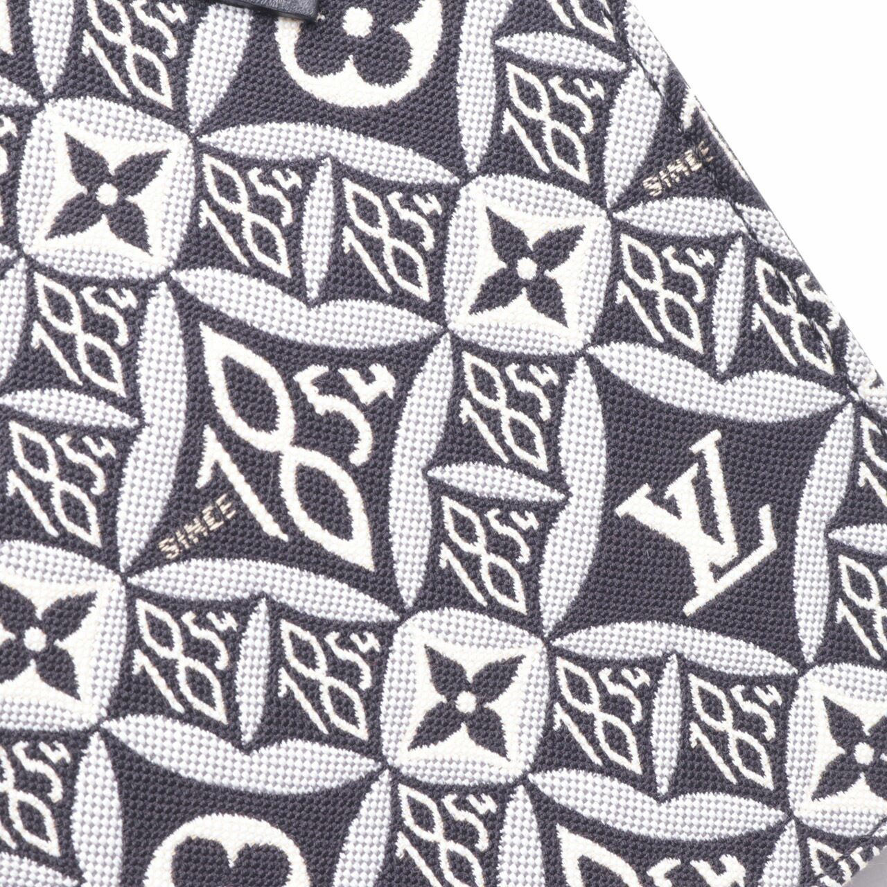 Louis Vuitton Petit Sac Plat Monogram Jacquard Satchel Bag