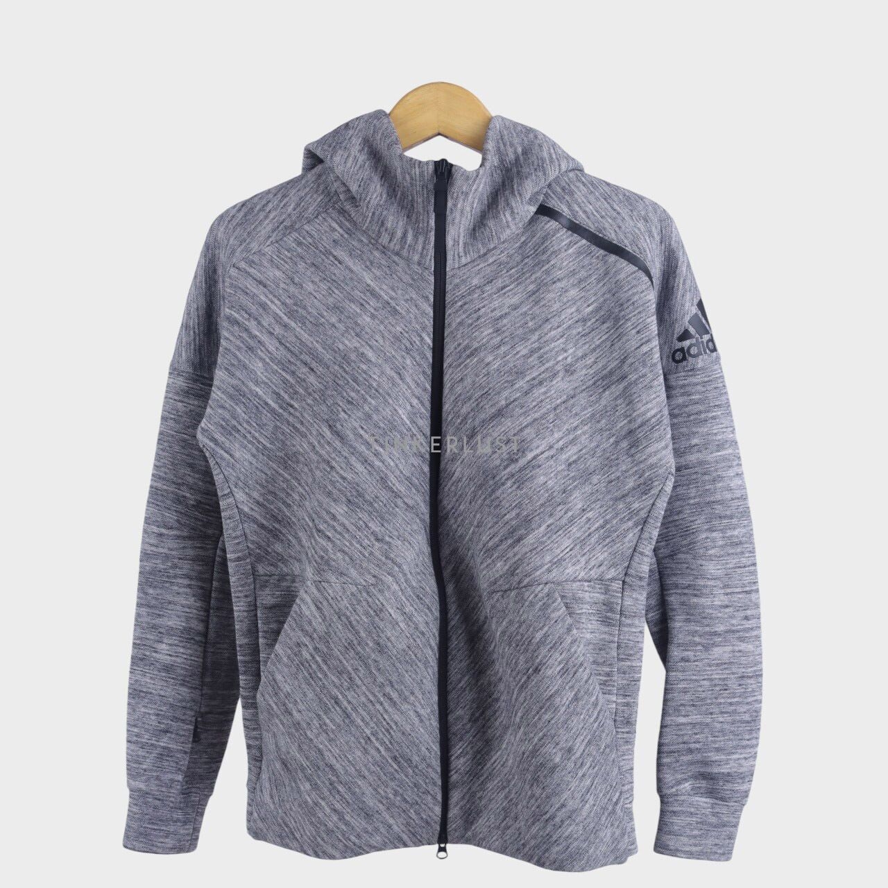 Adidas Grey Hoodie Jacket