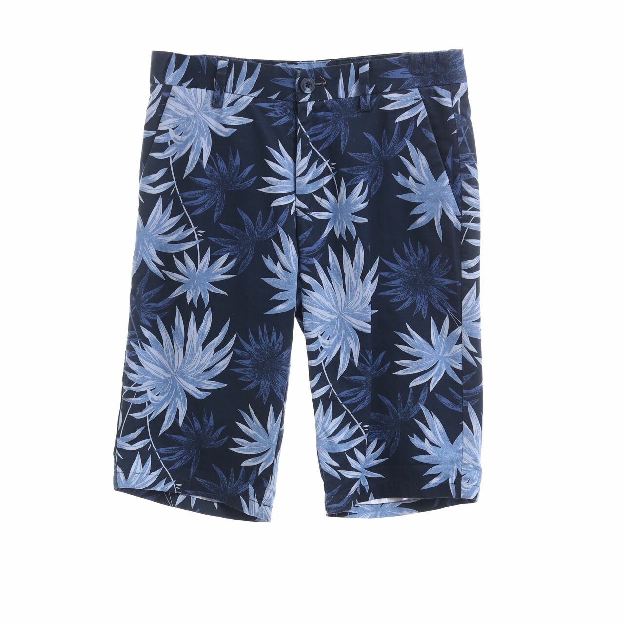 Private Collection Navy Printed Short Pants