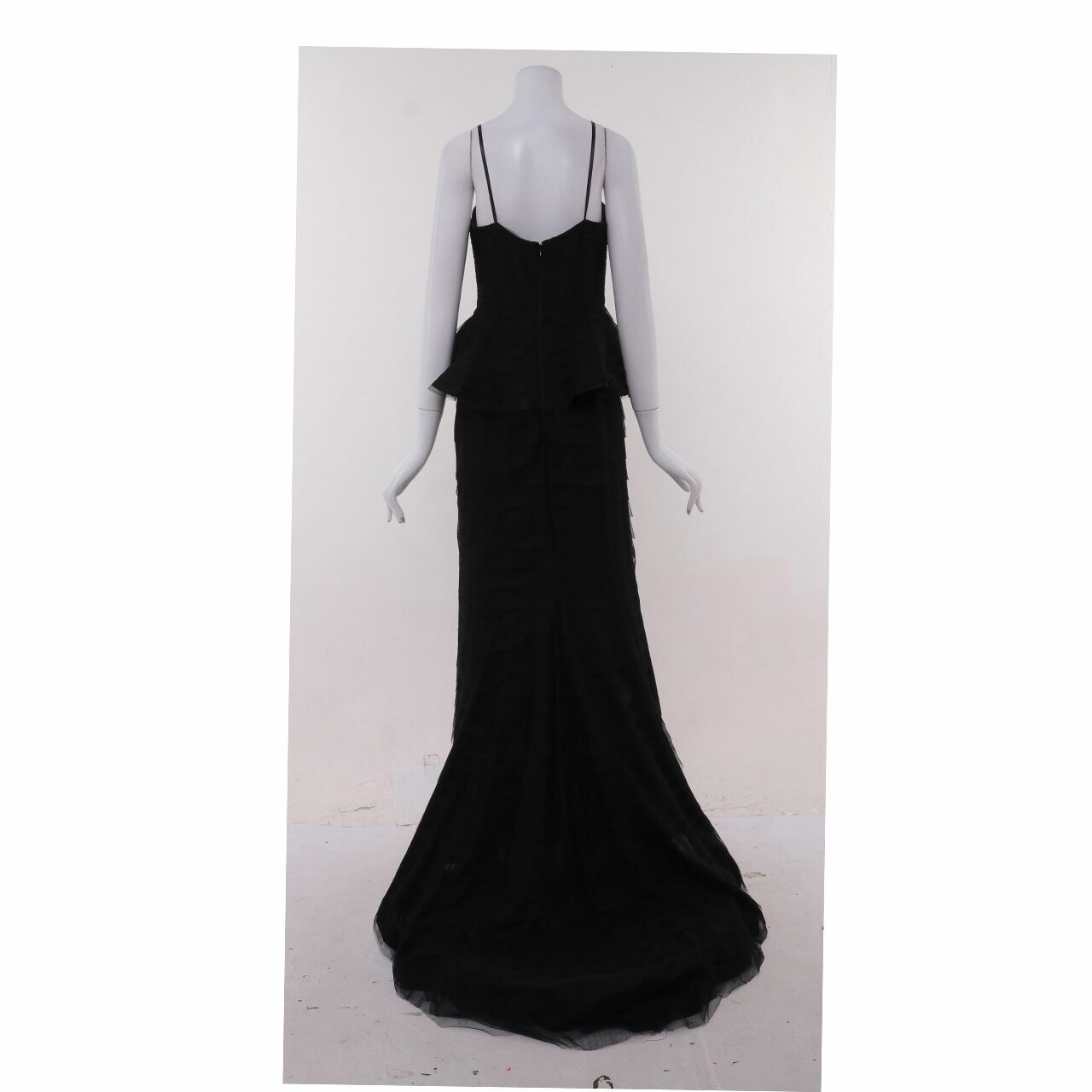 Adrianna Papell Black Long Dress