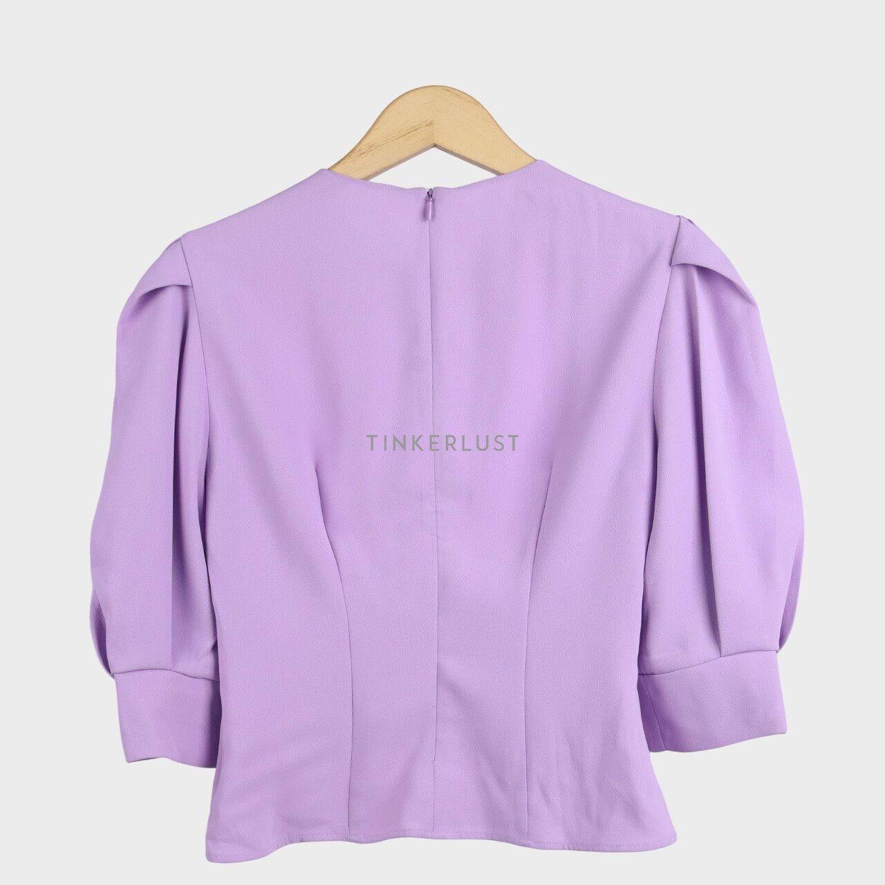 Zara Lilac Puff Sleeve Blouse