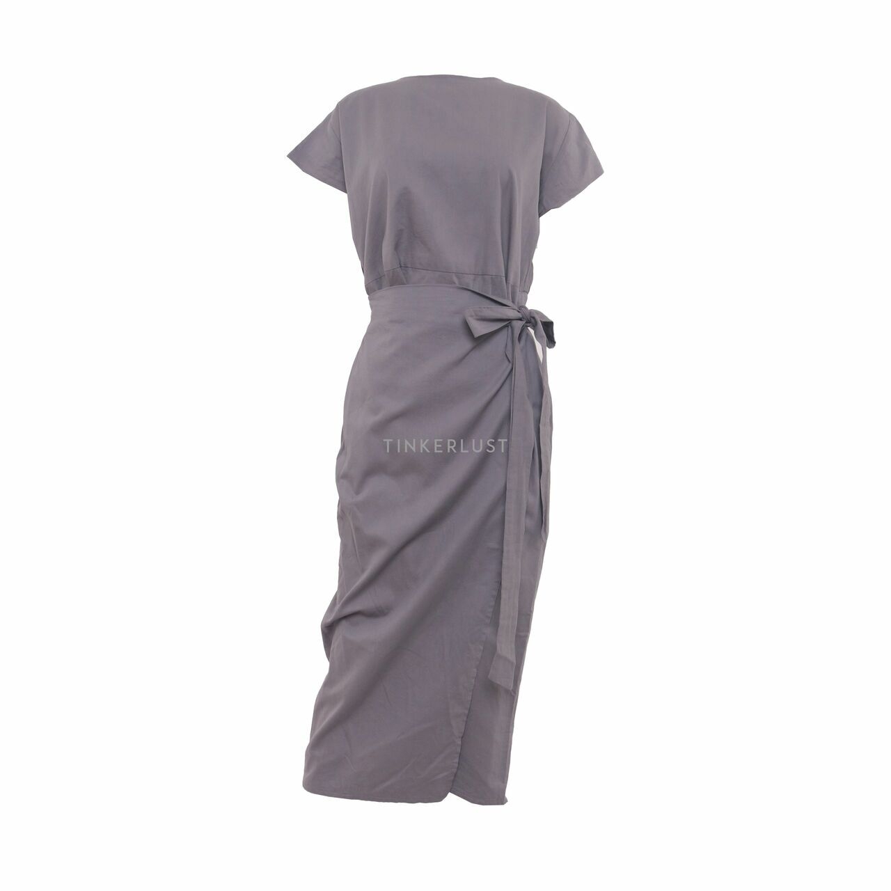 Pafon Grey Mini Dress