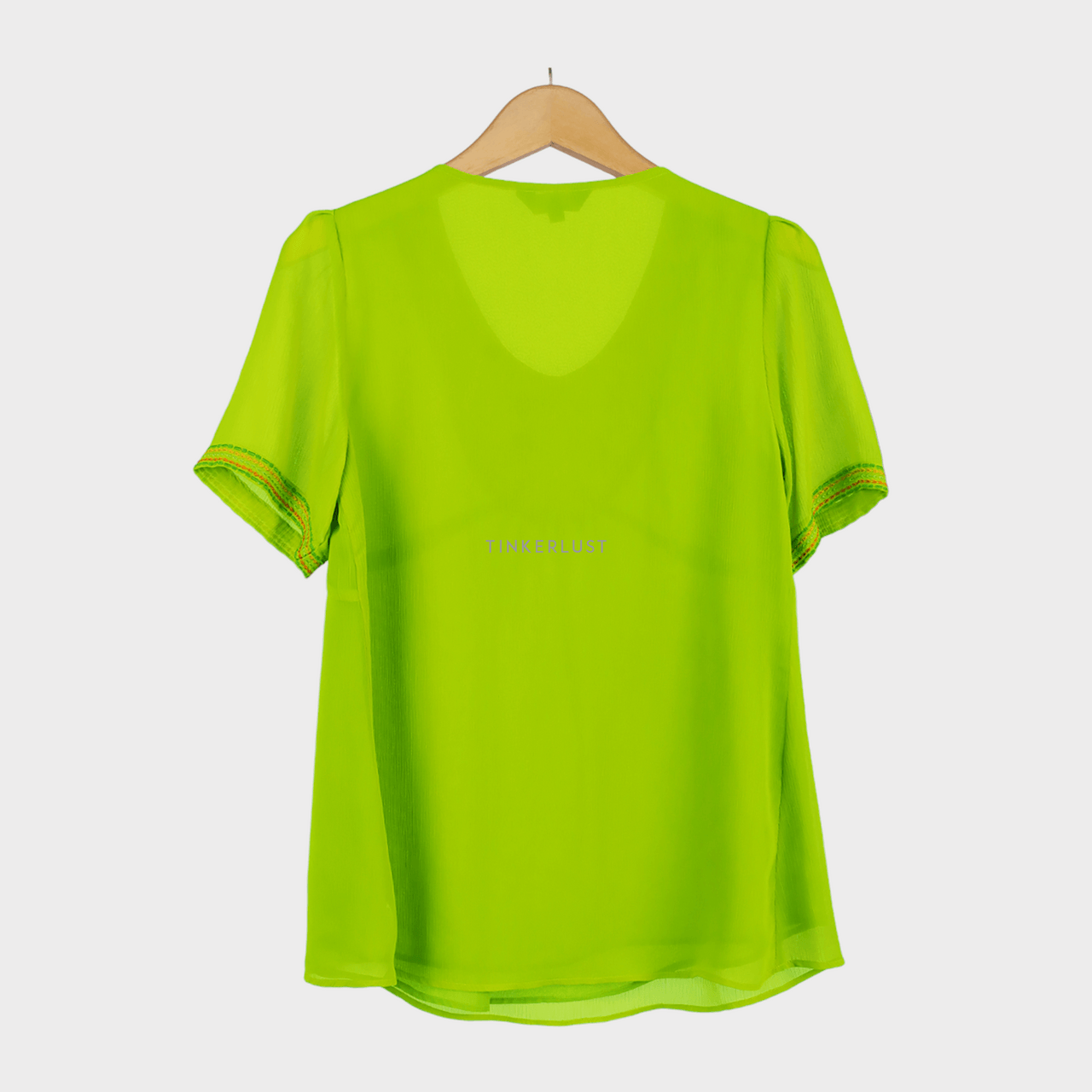 P.S. The Spirit Of Personal Style Lime Blouse