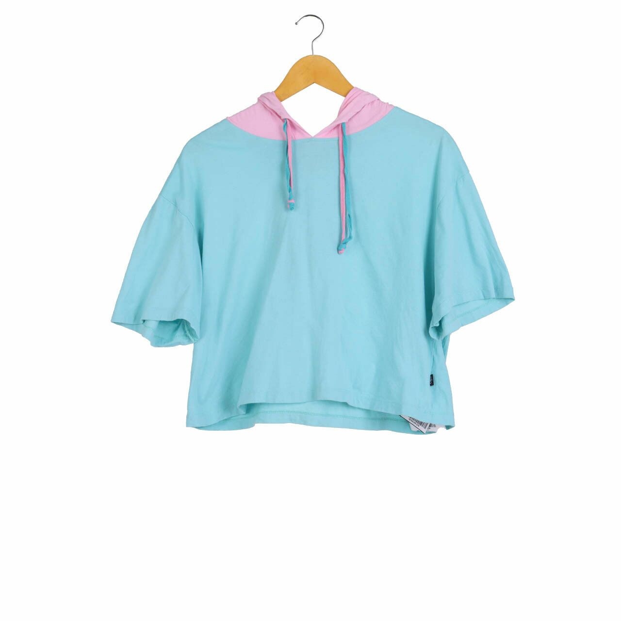 mky Pink & Light Blue T-Shirt Hoodie