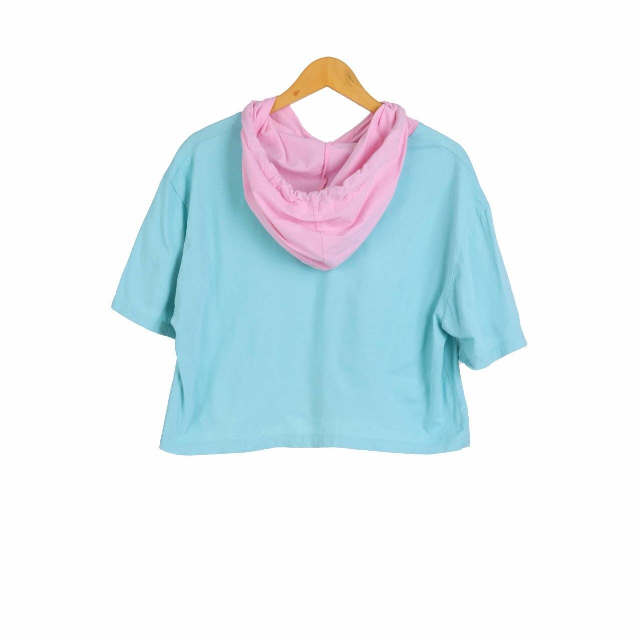 mky Pink & Light Blue T-Shirt Hoodie