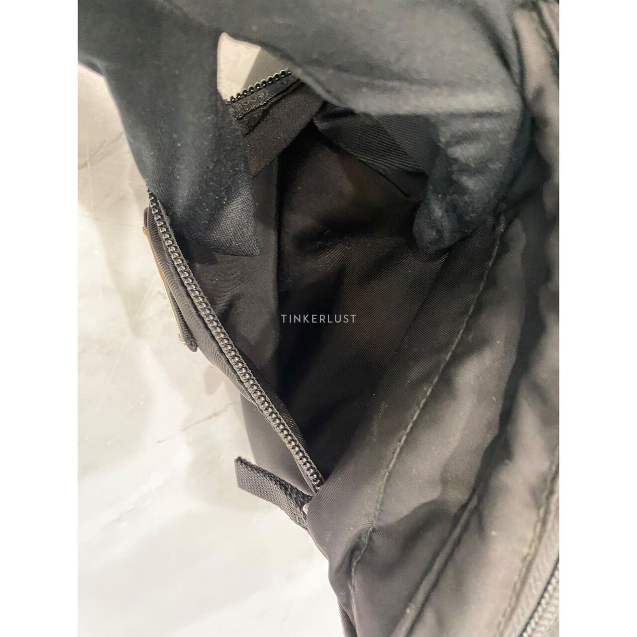 Prada Tessuto Montagna Belt Bag Nylon SHW Sling Bag