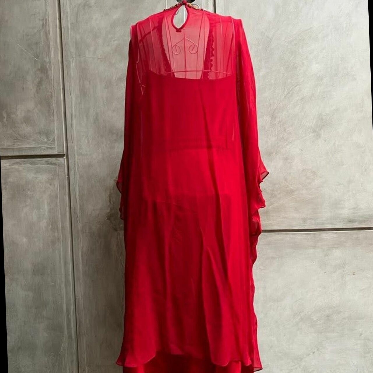 VOTUM By Sebastian & Cristina Red Long Dress