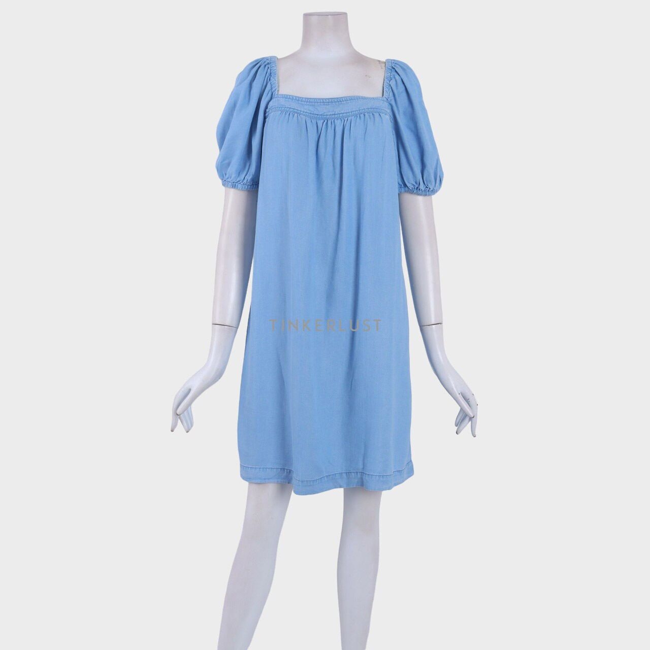 Mango Blue Mini Dress