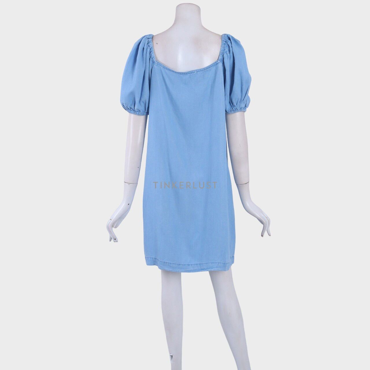 Mango Blue Mini Dress