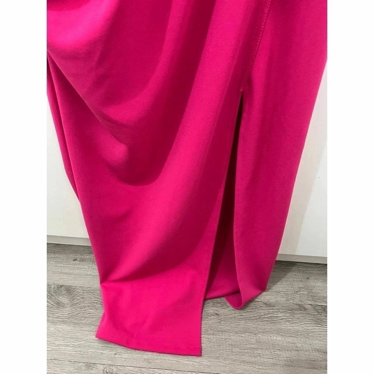AVGALx Tities Sapoetra Fuchsia Slit Maxi Skirt