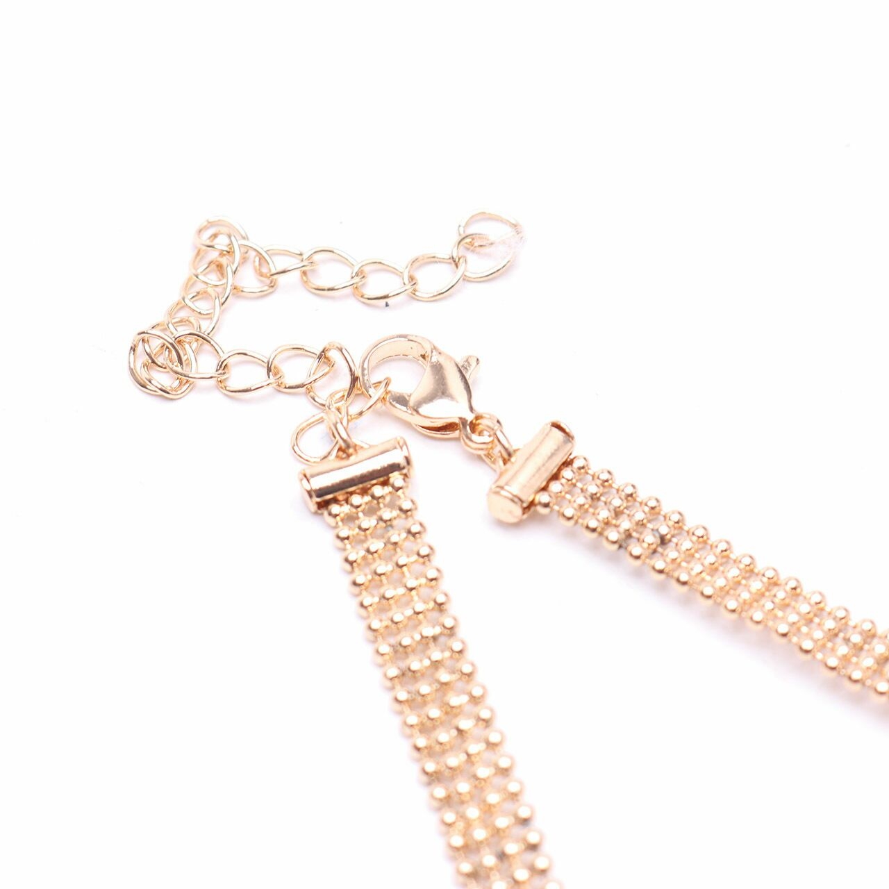 Bershka Gold Choker Necklace Jewelry