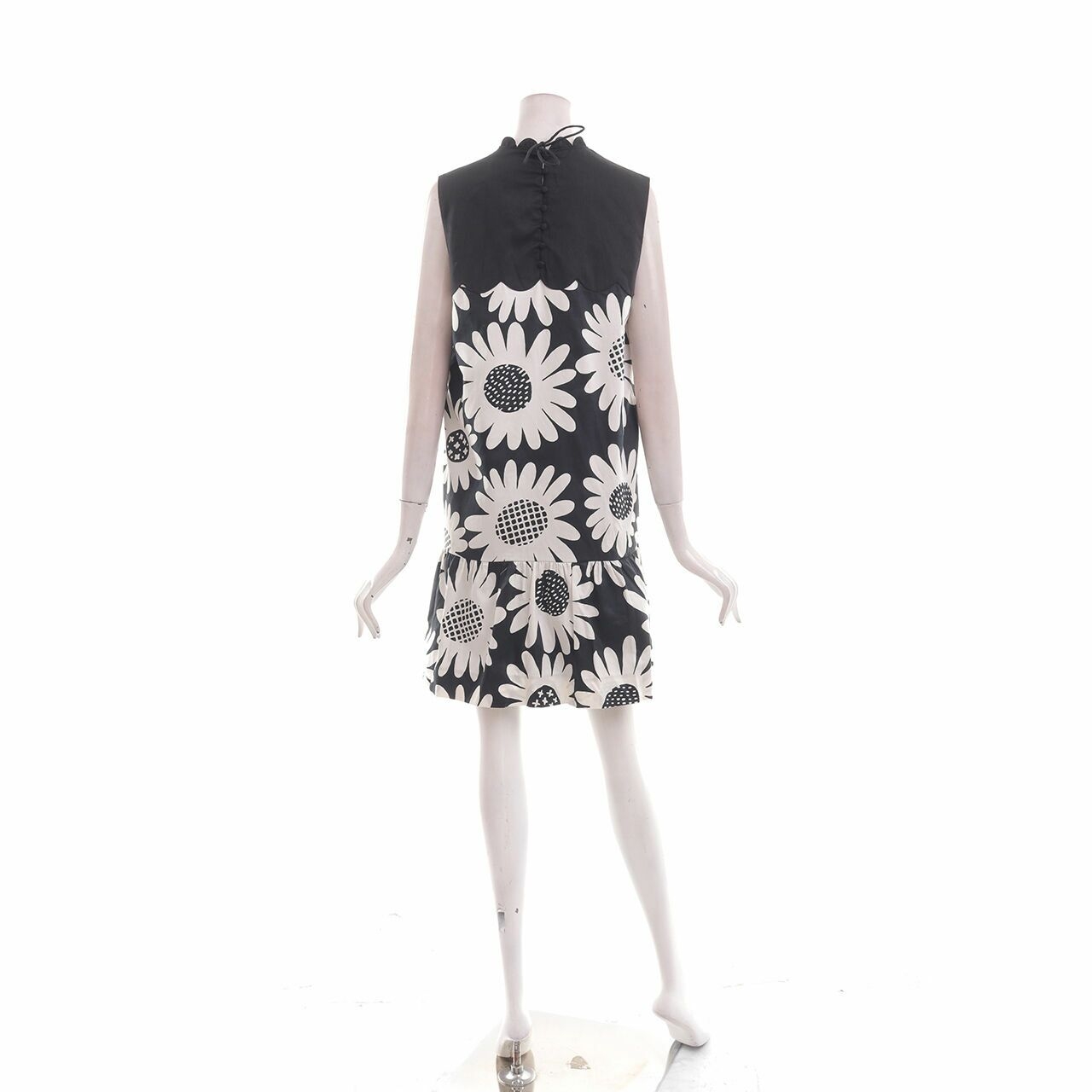 Victoria Beckham For Target Black & White Mini Dress