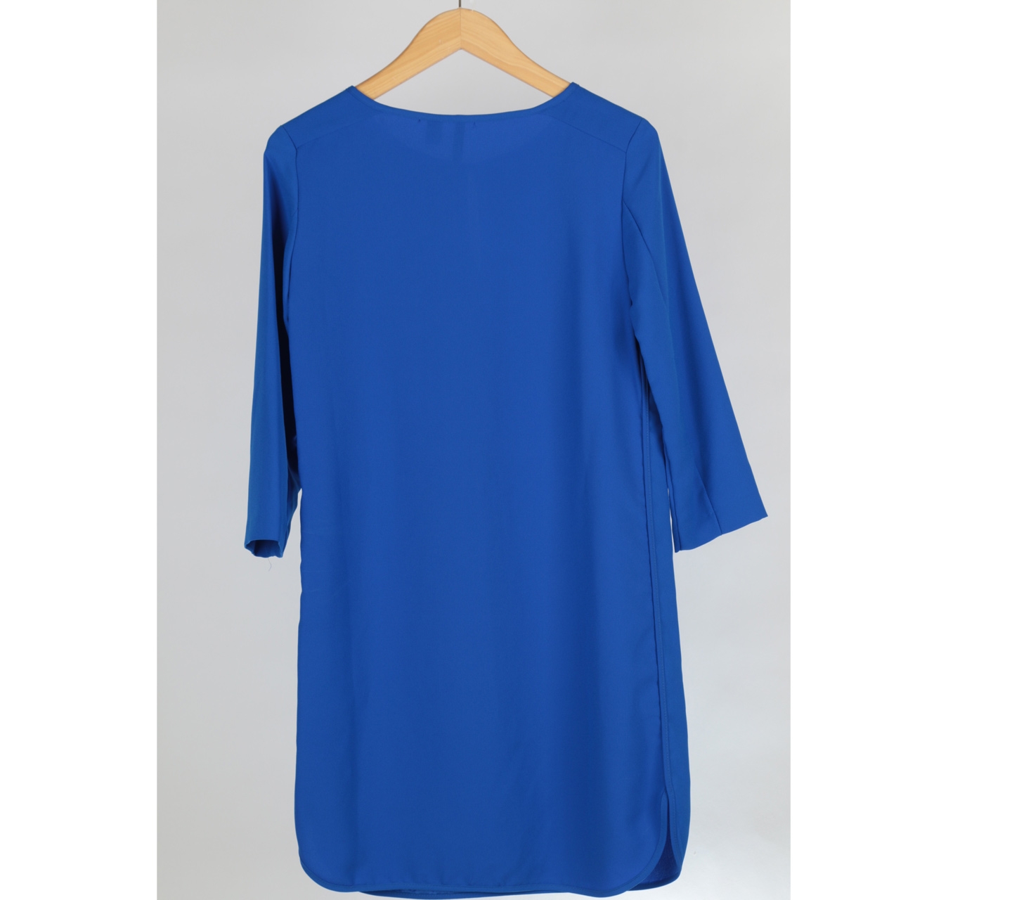 Mango Blue Midi Dress