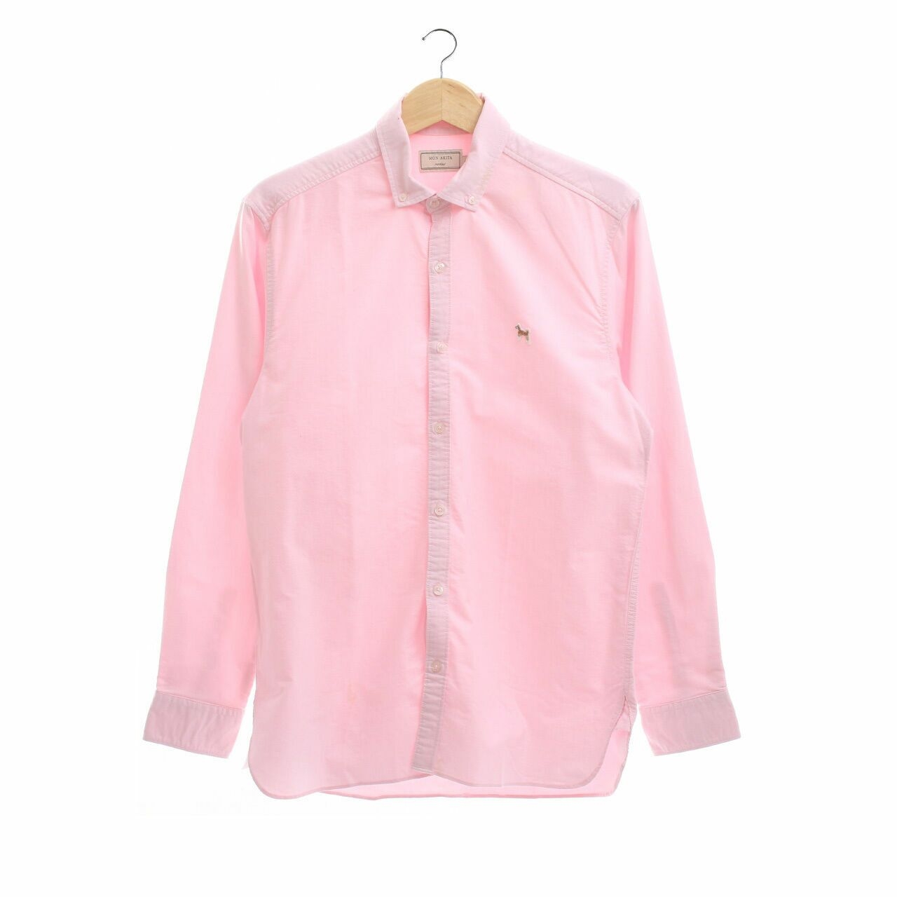 Mon Akita Pink Shirt 