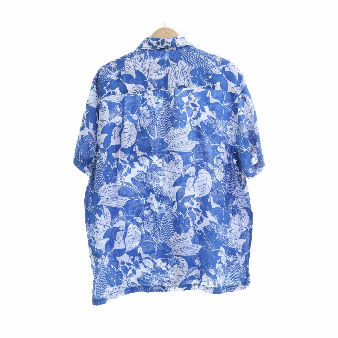 By The Sea Blue Floral Blouse