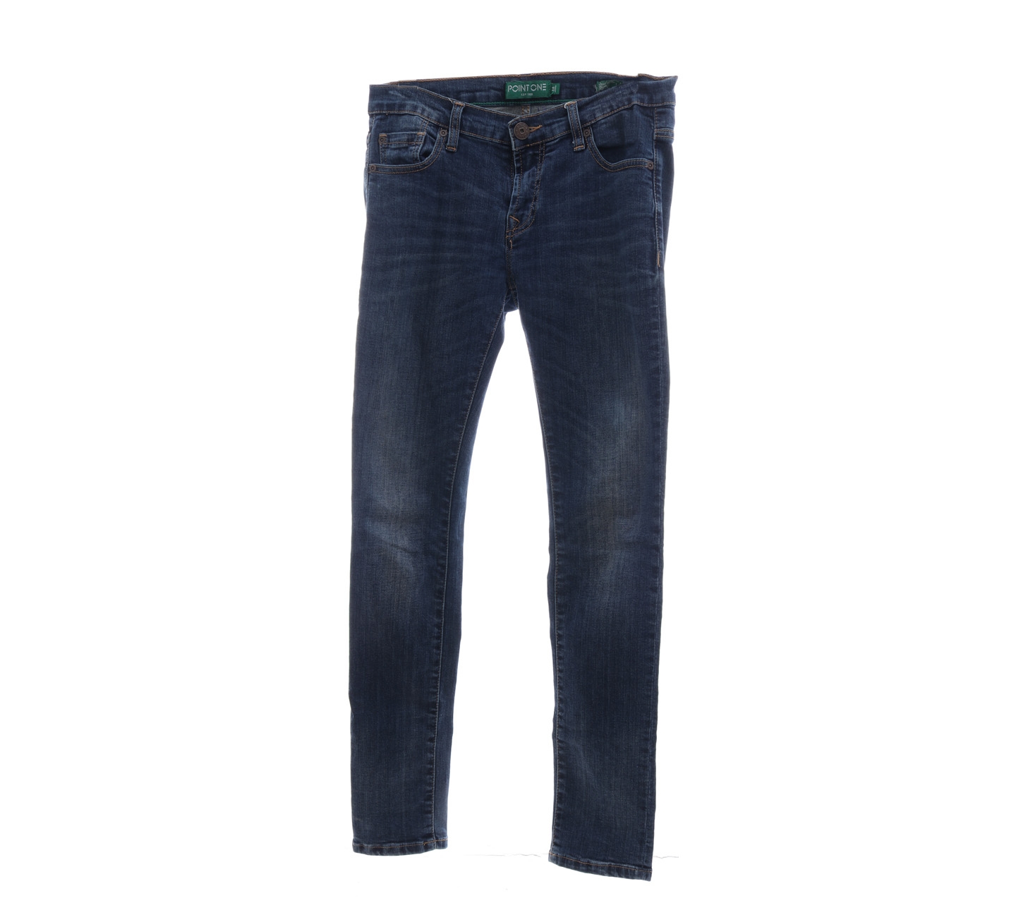 Point One Jeans Blue Long Pants