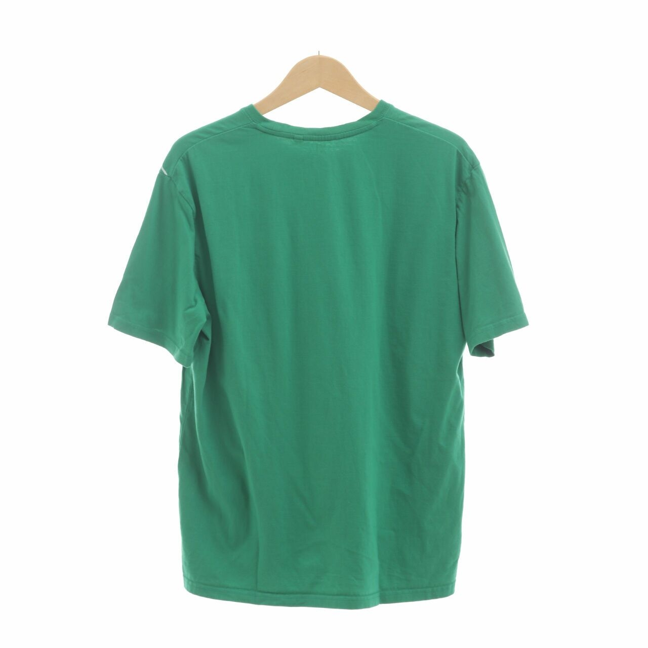 Tee Library Green Printed T-Shirt