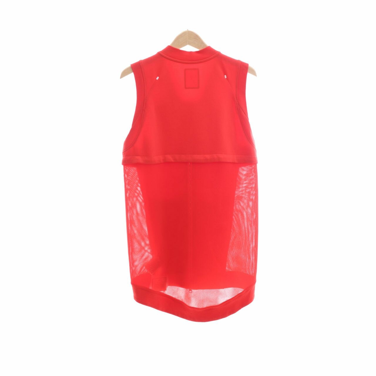 Nike Tech Fleece Cocoon Size Large Red Vest