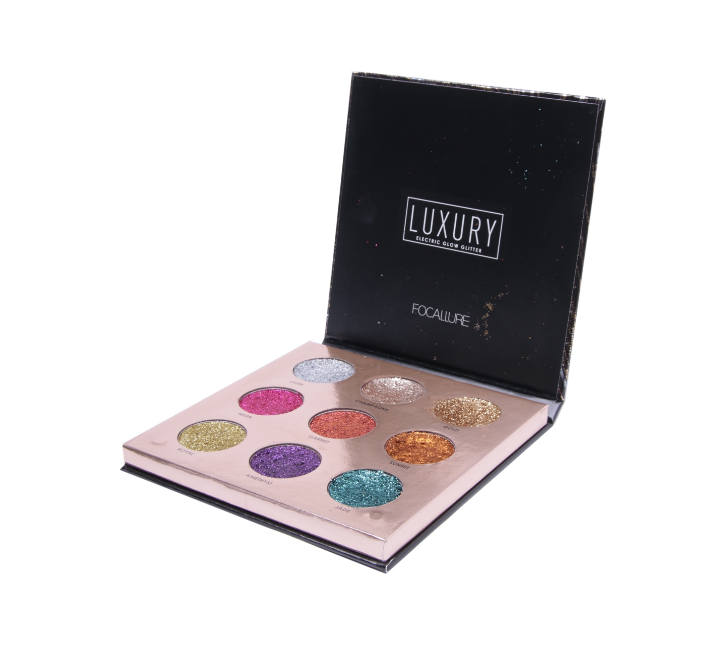 Focallure Luxury Electric Glow Glitter Sets and Palette