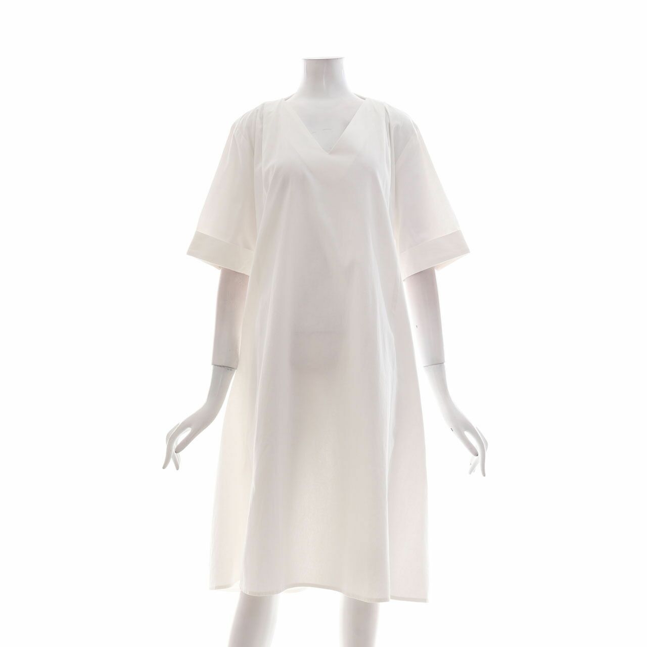 Shop At Velvet Off White Midi Dress