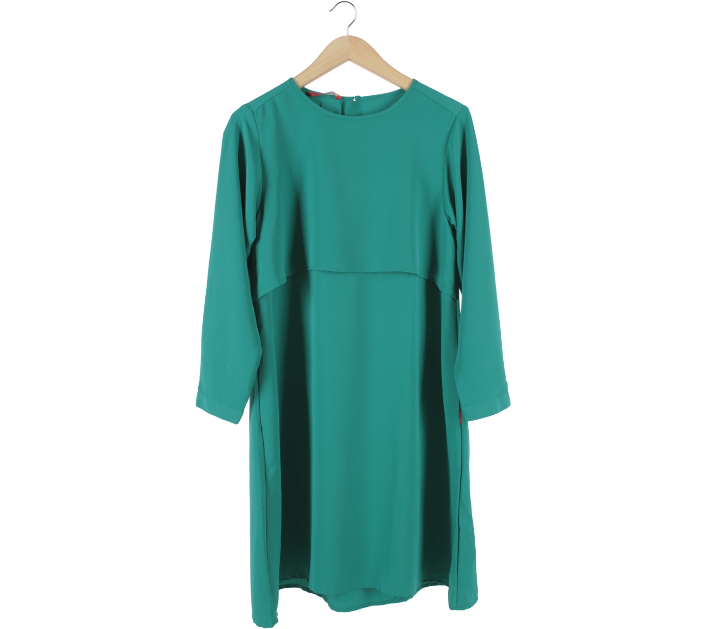 Dauky Green Tunic Midi Dress